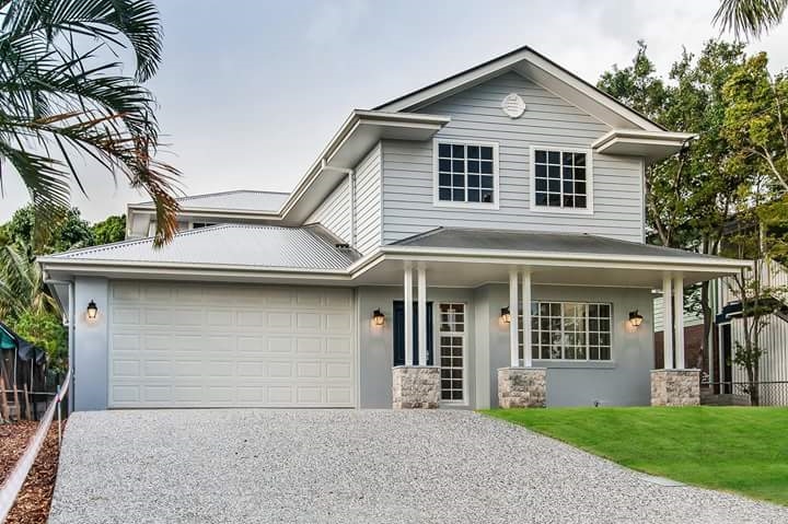 New home exterior by Cocoon Interiors