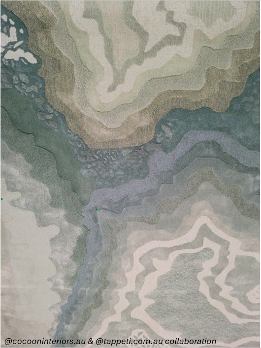 Rug designed by Cocoon Interiors